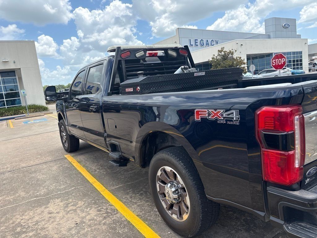 2024 Ford F-350SD King Ranch Blue at Central Houston Nissan
