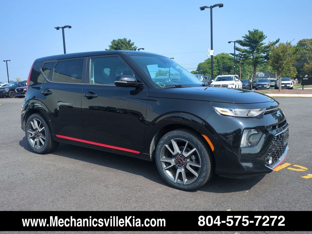 Cherry Black 2021 Kia Soul SUV / Crossover Front-Wheel Drive Continuously Variable Transmission