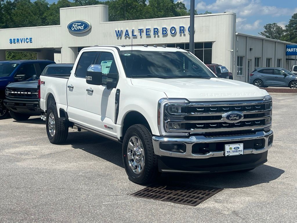 2025 Ford F-250SD Lariat White at Walterboro Ford