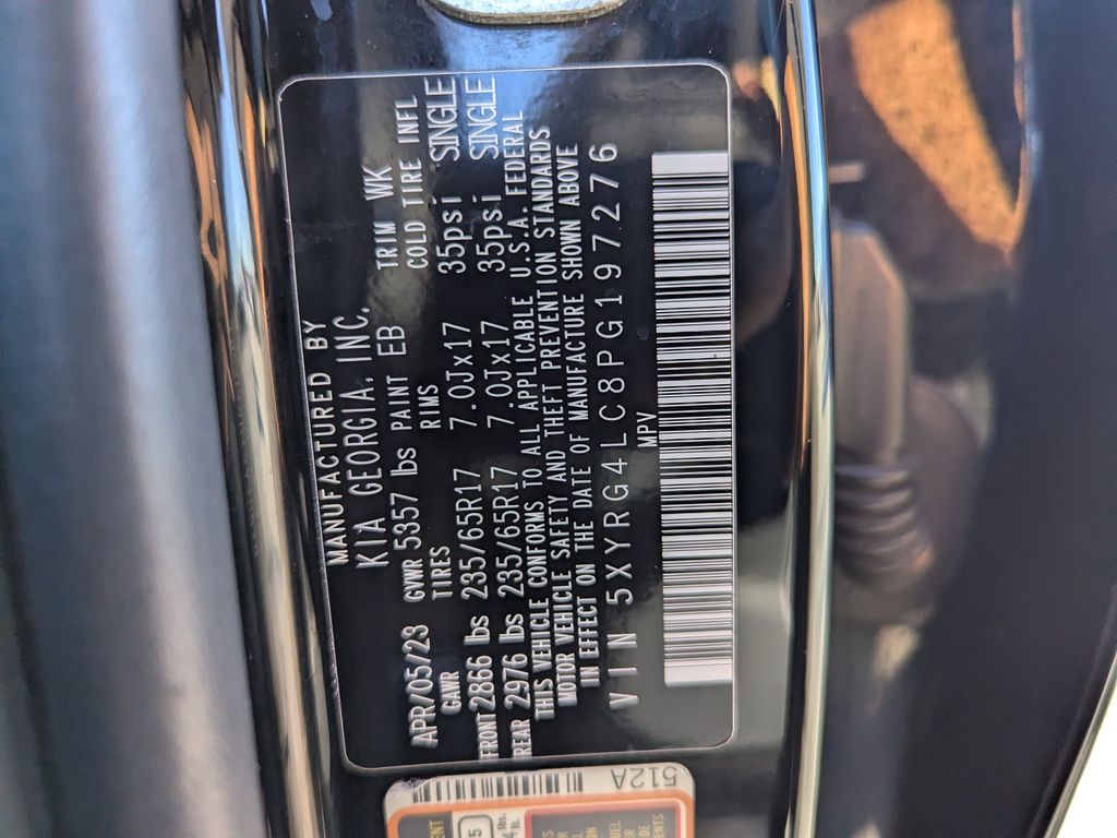 used 2023 Kia Sorento car, priced at $19,892