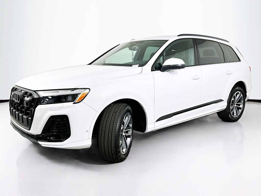 Glacier White Metallic 2026 Audi Q7 SUV / Crossover All-Wheel Drive 8-Speed Automatic