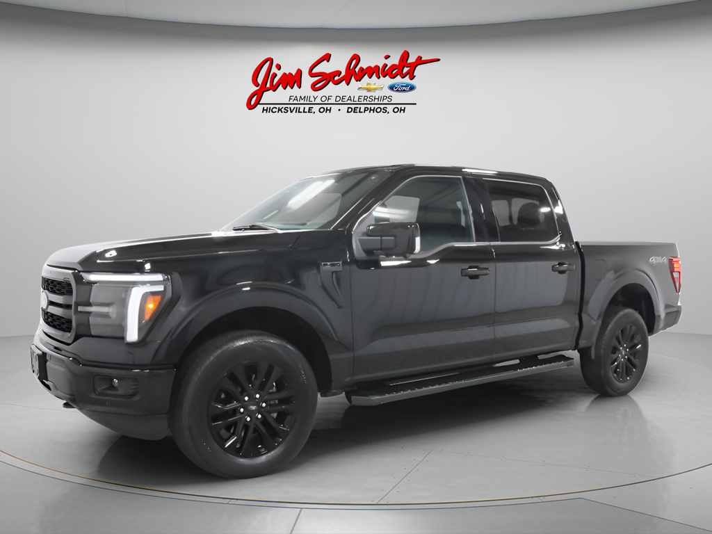 Agate Black Metallic 2025 Ford F-150 Pickup Truck Four-Wheel Drive Automatic