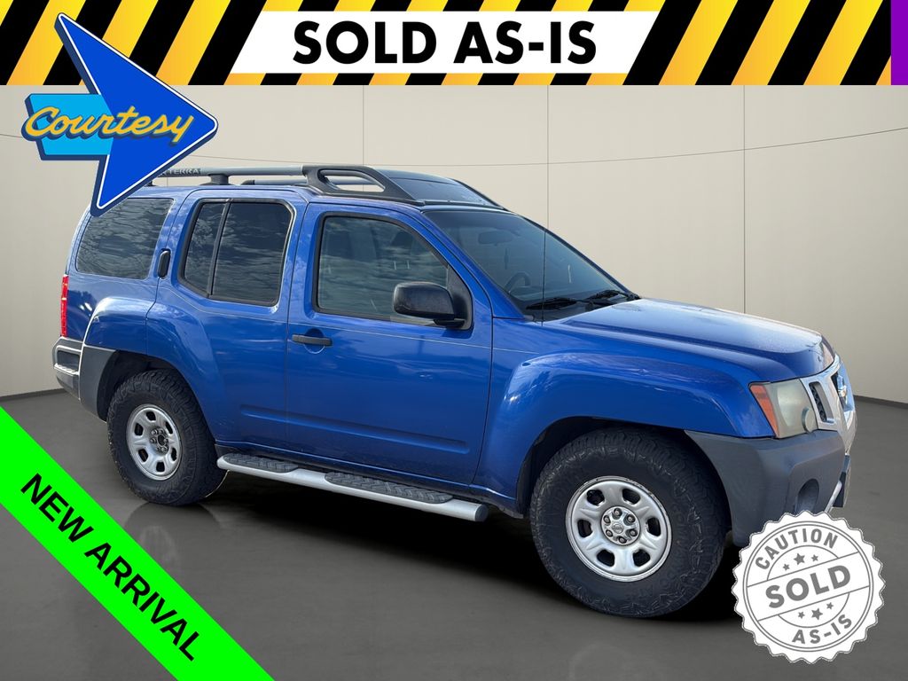Blue Metallic 2014 Nissan Xterra SUV / Crossover 4X2 5-Speed Automatic