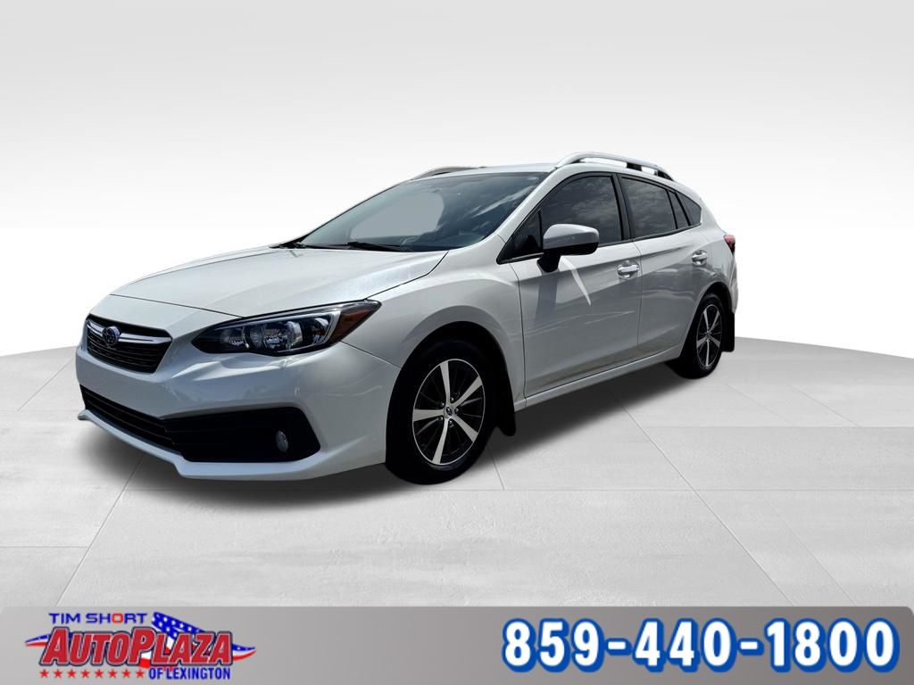 Crystal White Pearl 2021 Subaru Impreza Premium Wagon AWD Wagon All-Wheel Drive Continuously Variable Transmission