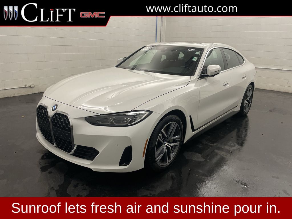 Alpine White 2022 BMW 4 Series Coupe Rear-Wheel Drive 8-Speed Automatic