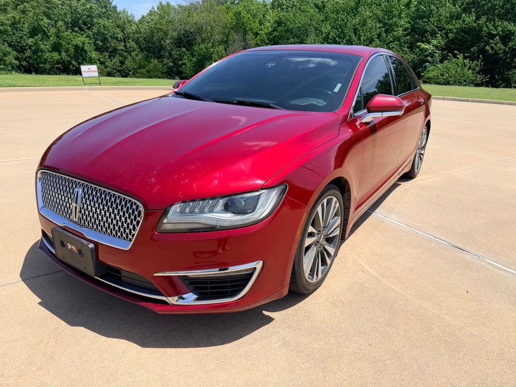Ruby Red Metallic 2017 Lincoln MKZ Sedan All-Wheel Drive 6-Speed Automatic