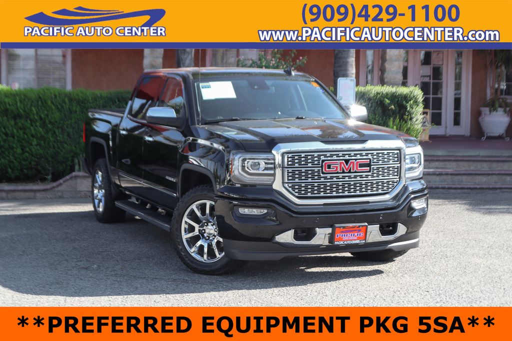 Onyx Black 2017 GMC Sierra 1500 Pickup Truck Four-Wheel Drive 8-Speed Automatic Overdrive