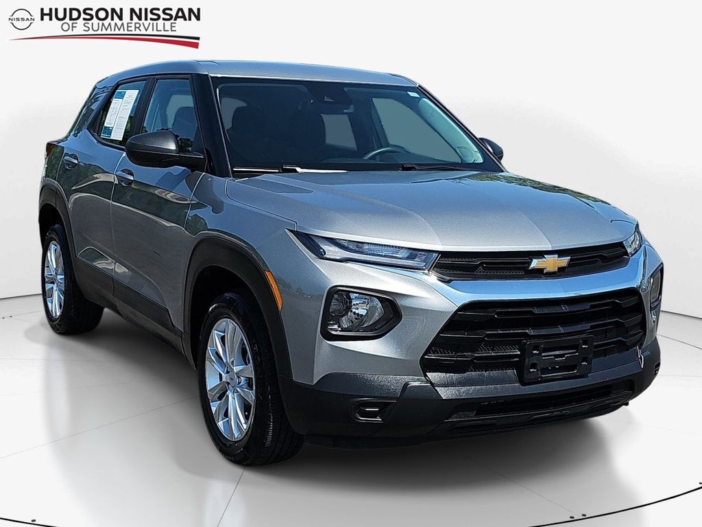 Sterling Gray Metallic 2023 Chevrolet Trailblazer LS AWD SUV / Crossover Four-Wheel Drive 9-Speed Automatic