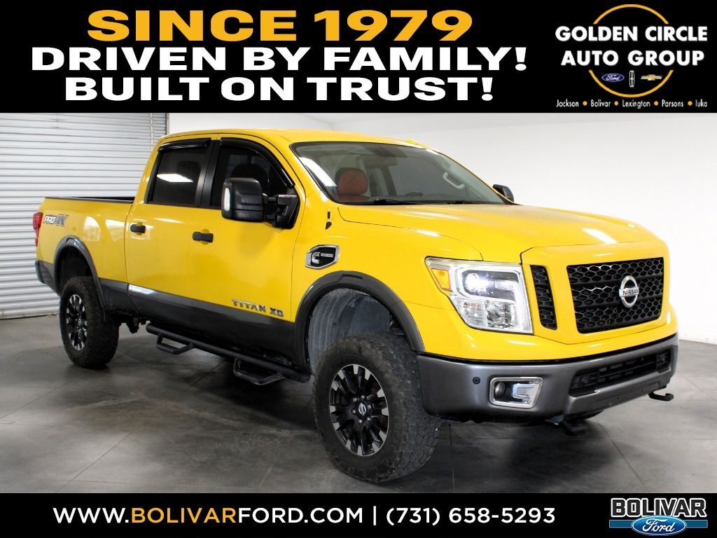 2016 Nissan Titan XD PRO-4X Crew Cab 4WD