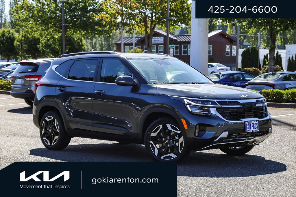 Gravity Gray 2026 Kia Seltos SUV / Crossover All-Wheel Drive 8-Speed Automatic