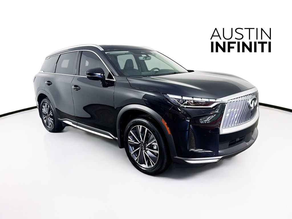 Mineral Black 2026 INFINITI QX60 Luxe FWD SUV / Crossover Front-Wheel Drive 9-Speed Automatic