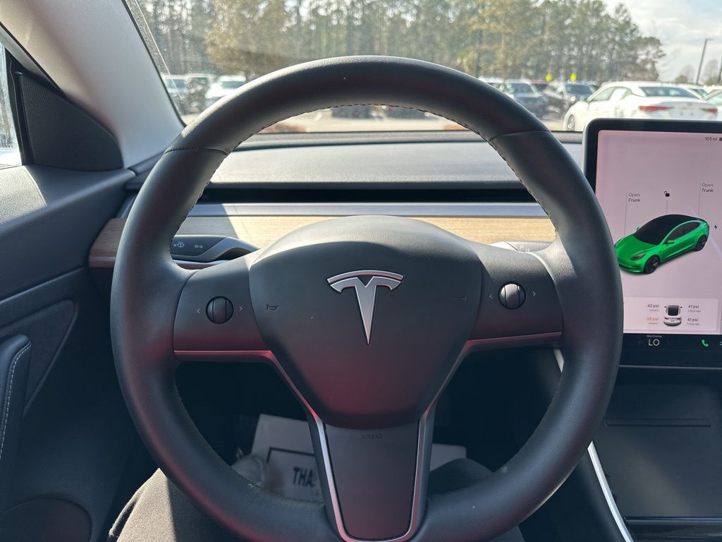2020 Pearl White Multi-Coat Tesla Model 3 Standard RWD Sedan