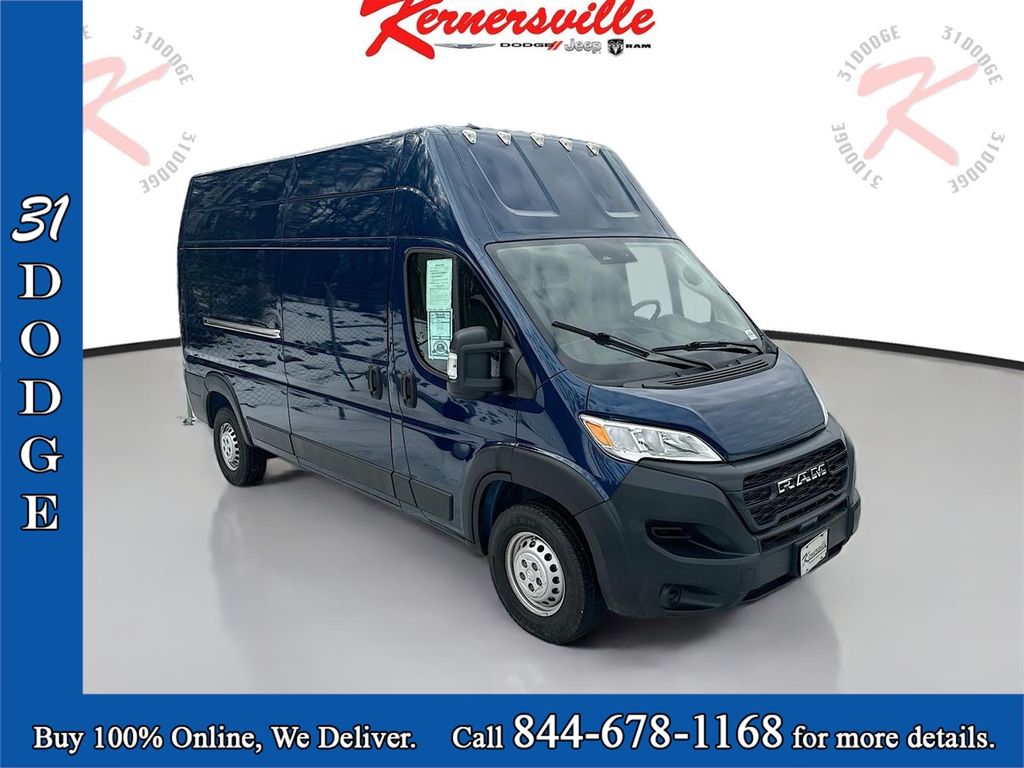 2024 RAM ProMaster 3500 Tradesman 159 Super High Roof Extended Cargo Van with Passenger Seat FWD