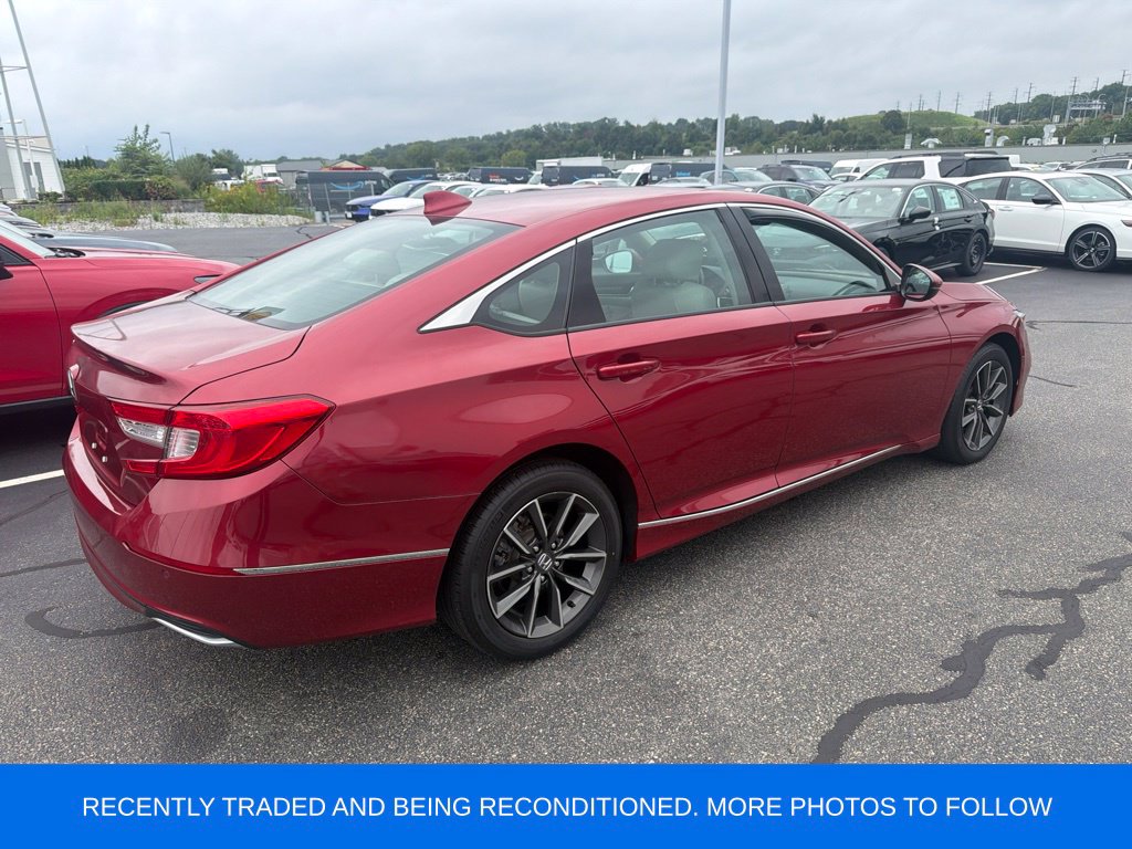 2021 Honda Accord EX-L Red - Grieco Acura - Image 3