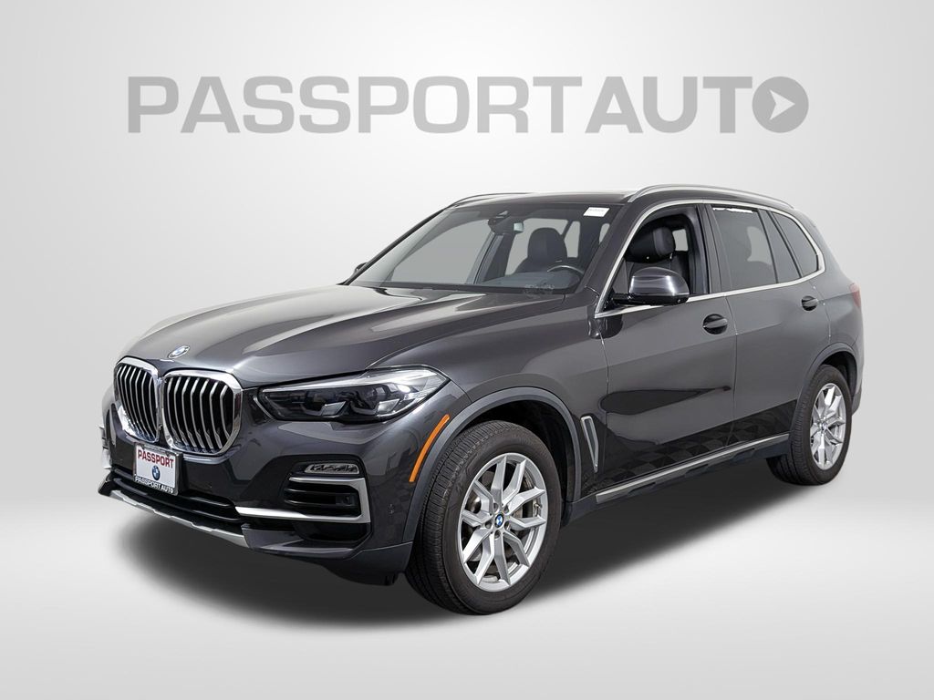 Gray (Dark Graphite Metallic) 2021 BMW X5 SUV / Crossover All-Wheel Drive 8-Speed Automatic