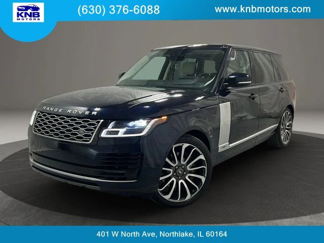 Blue 2020 Land Rover Range Rover Supercharged LWB 4WD SUV / Crossover All-Wheel Drive 8-Speed Automatic