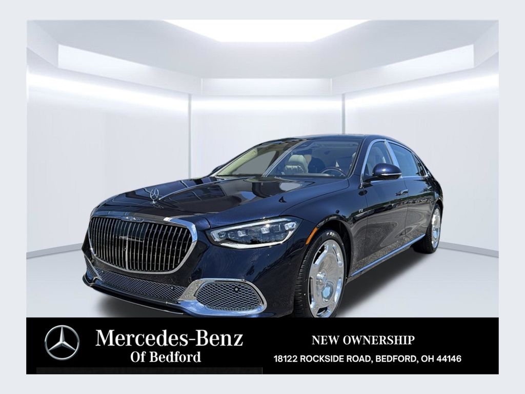 Blue 2026 Mercedes-Benz S-Class Sedan All-Wheel Drive 9-Speed Automatic