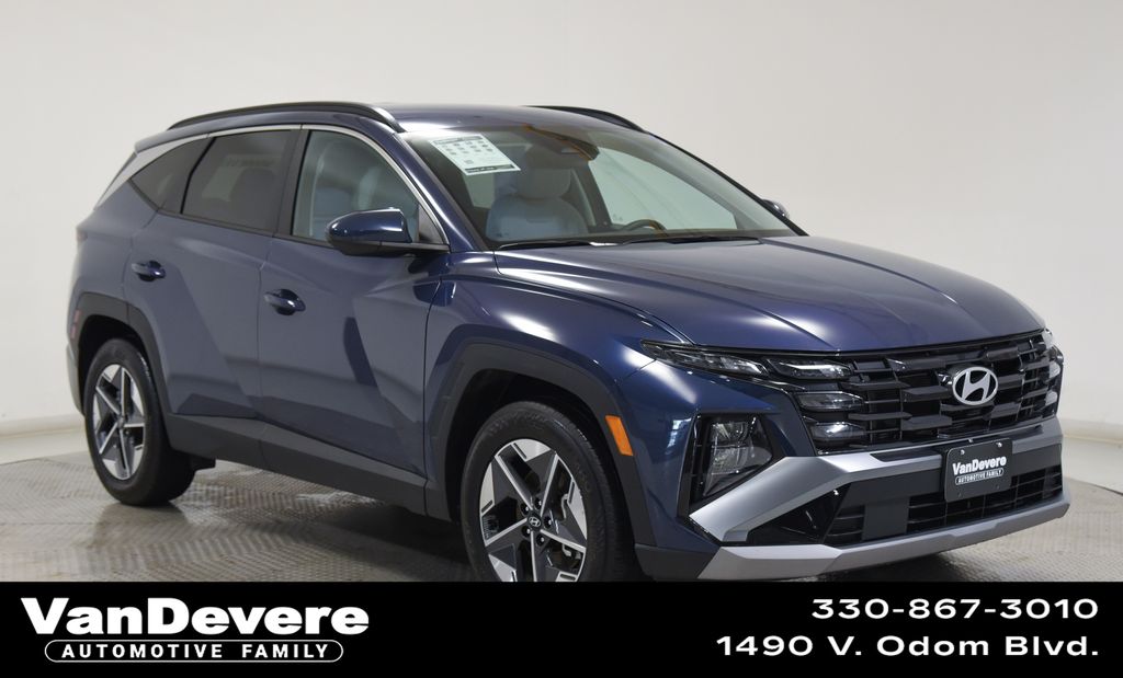 Atlantis Blue 2025 Hyundai Tucson SUV / Crossover Front-Wheel Drive 8-Speed Automatic