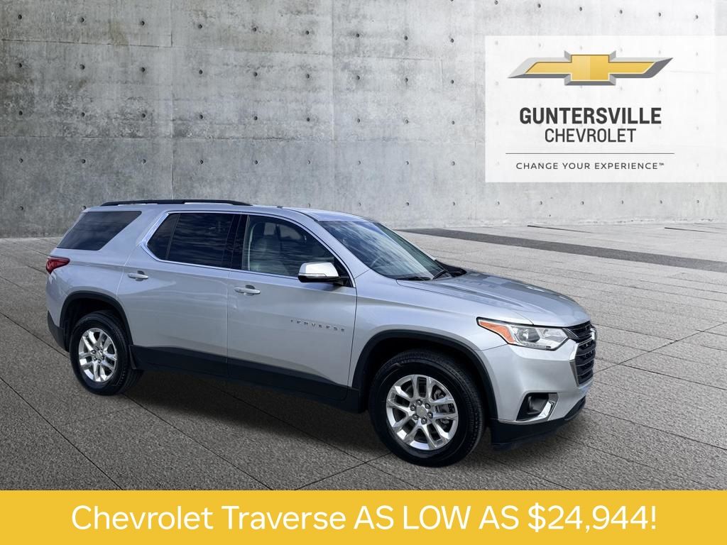 Silver Ice Metallic 2020 Chevrolet Traverse SUV / Crossover Front-Wheel Drive 9-Speed Automatic