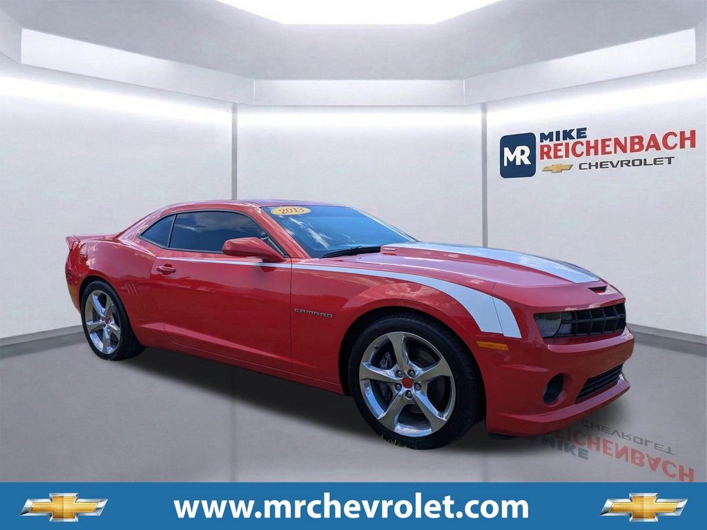 Inferno Orange Metallic 2013 Chevrolet Camaro 2SS Coupe RWD Coupe Rear-Wheel Drive 6-Speed Manual