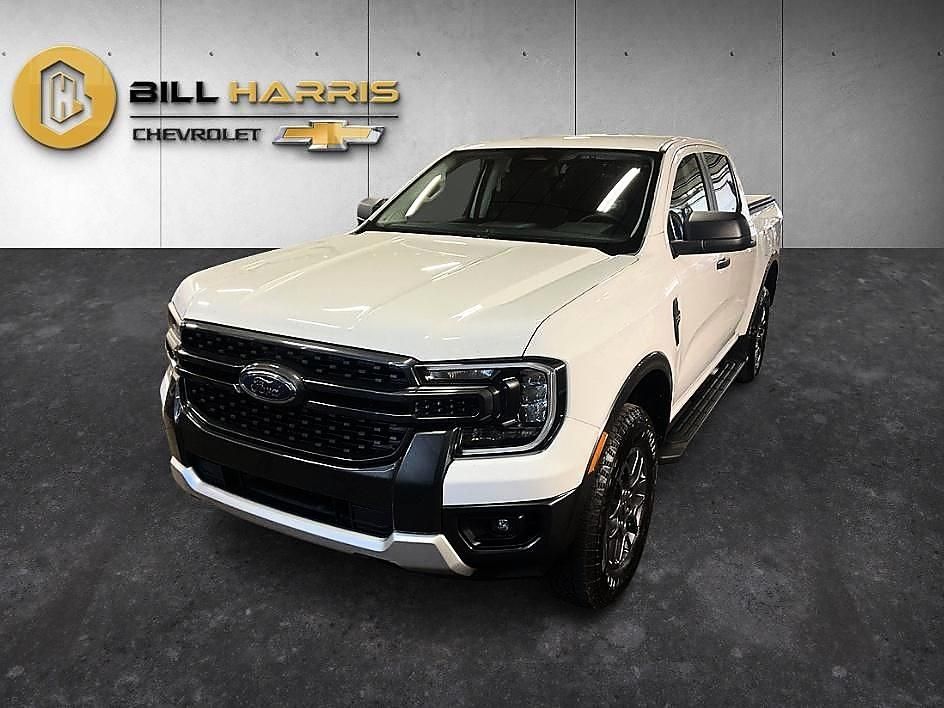Oxford White 2024 Ford Ranger Pickup Truck Four-Wheel Drive Automatic
