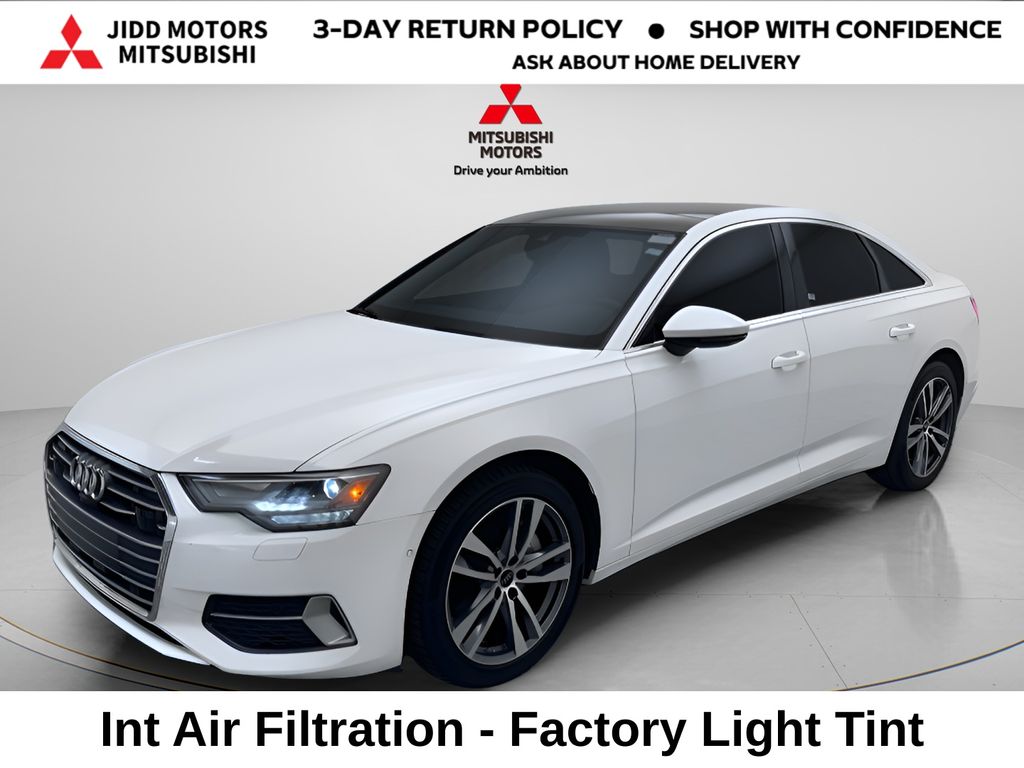 Ibis White 2023 Audi A6 Sedan All-Wheel Drive 7-Speed Automatic