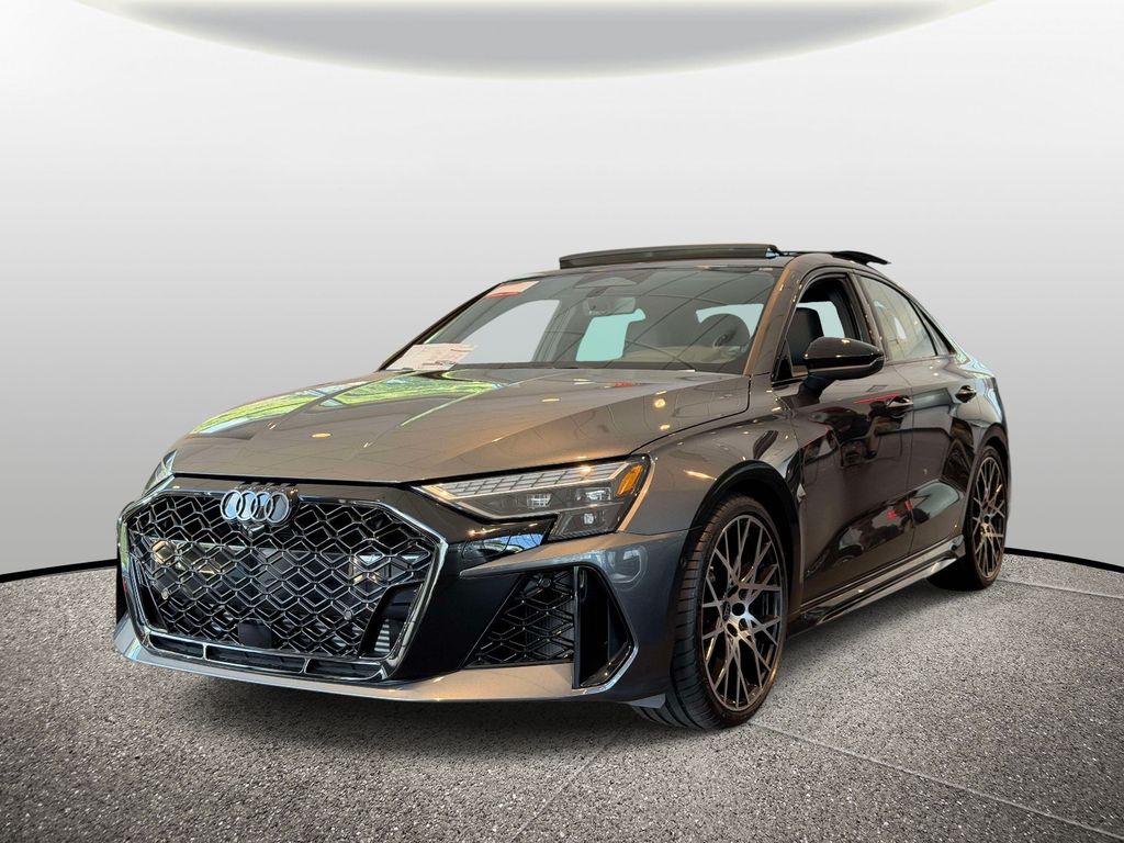 Daytona Gray Pearl Effect 2026 Audi RS 3 Sedan All-Wheel Drive 7-Speed Automatic