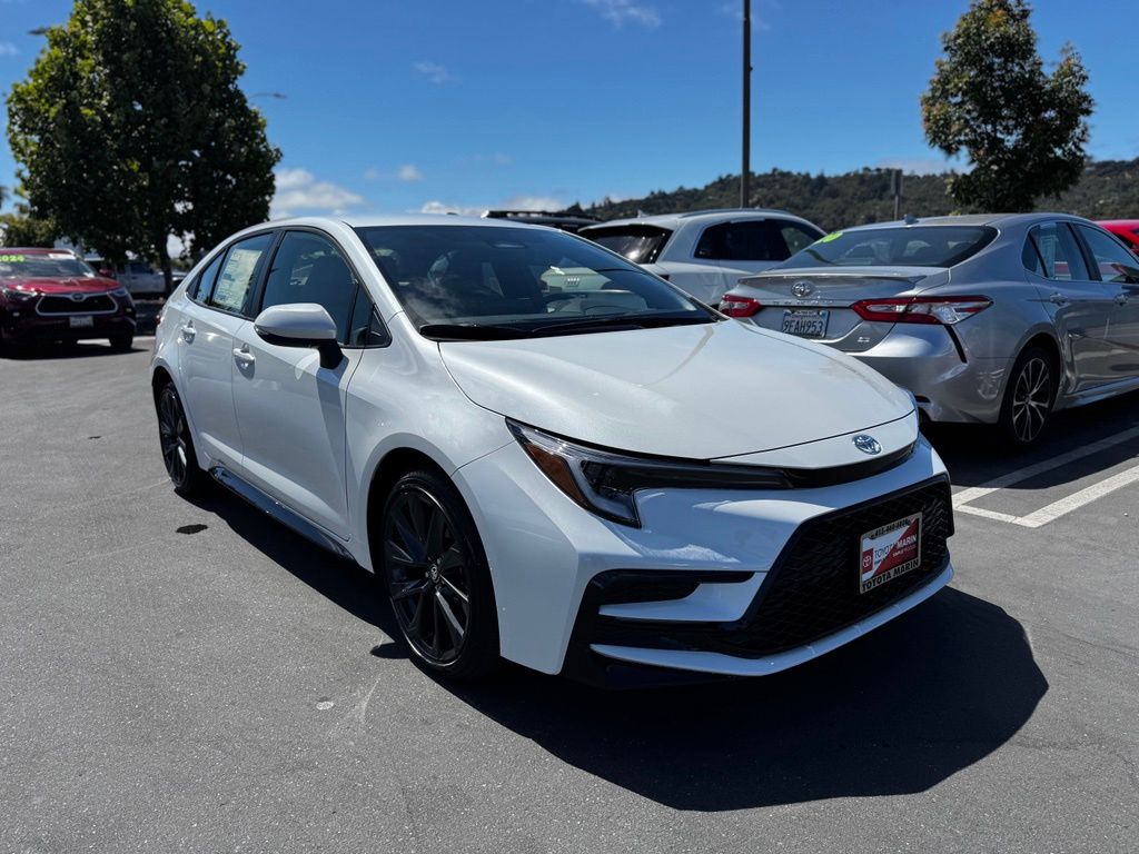 New 2026 Toyota Corolla Hybrid Sedan