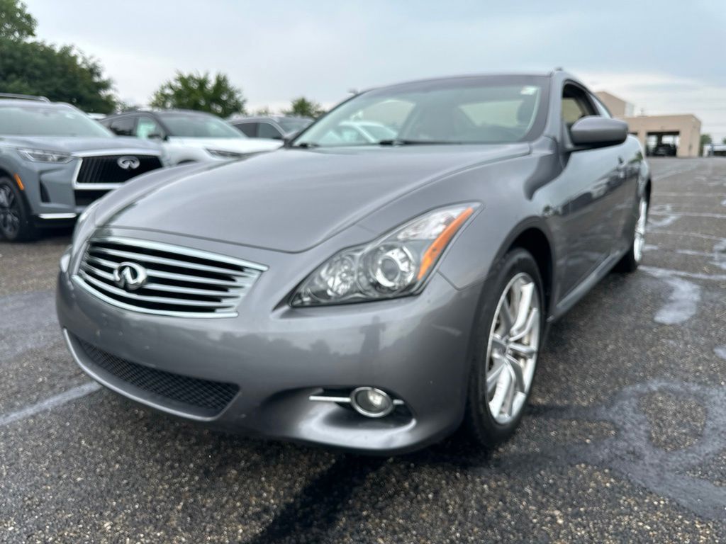 Gray (Graphite Shadow) 2013 INFINITI G37 Coupe All-Wheel Drive 7-Speed Automatic