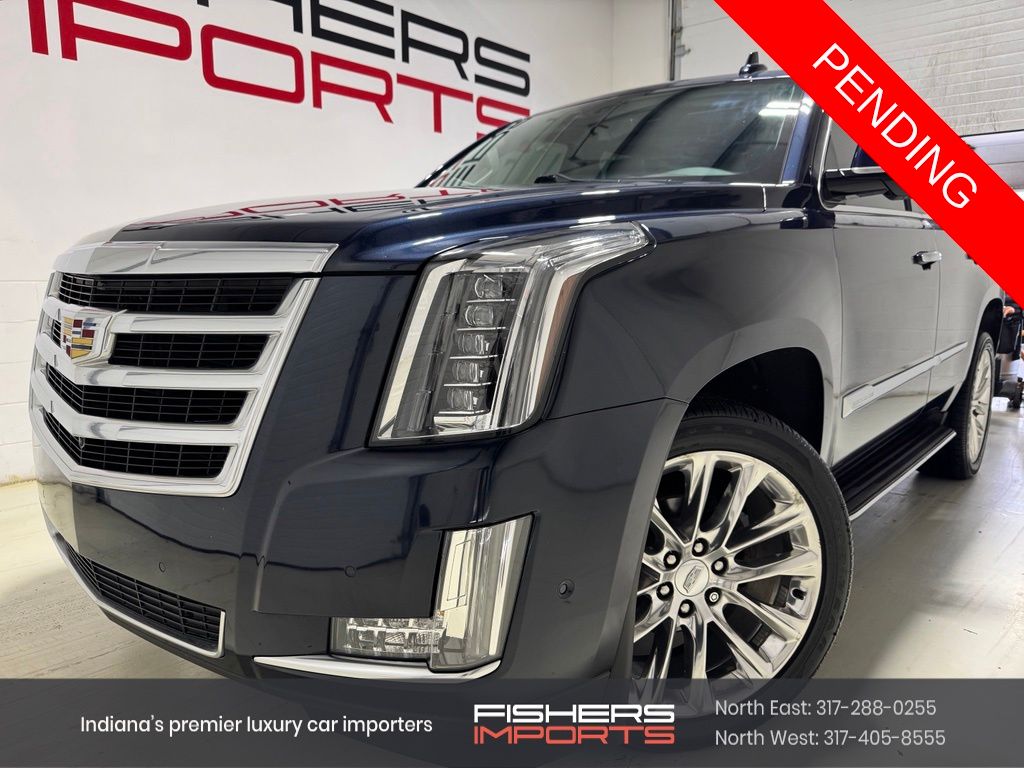 Dark Adriatic Blue Metallic 2020 Cadillac Escalade SUV / Crossover Four-Wheel Drive