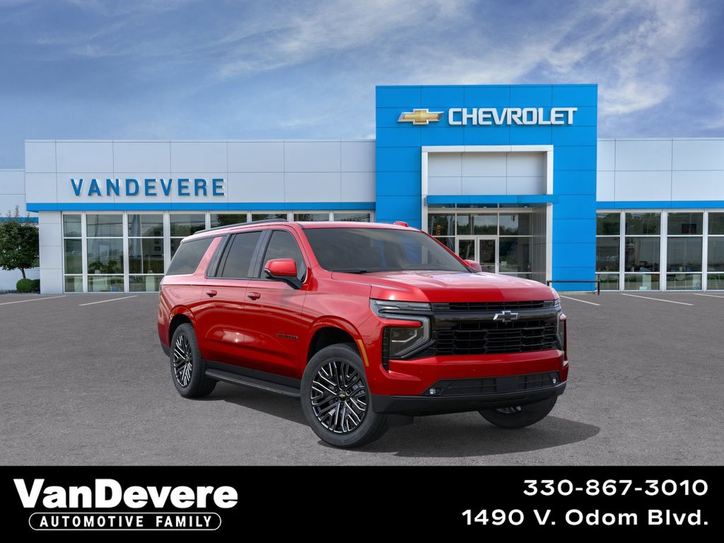 Radiant Red Tintcoat 2026 Chevrolet Suburban SUV / Crossover Four-Wheel Drive 