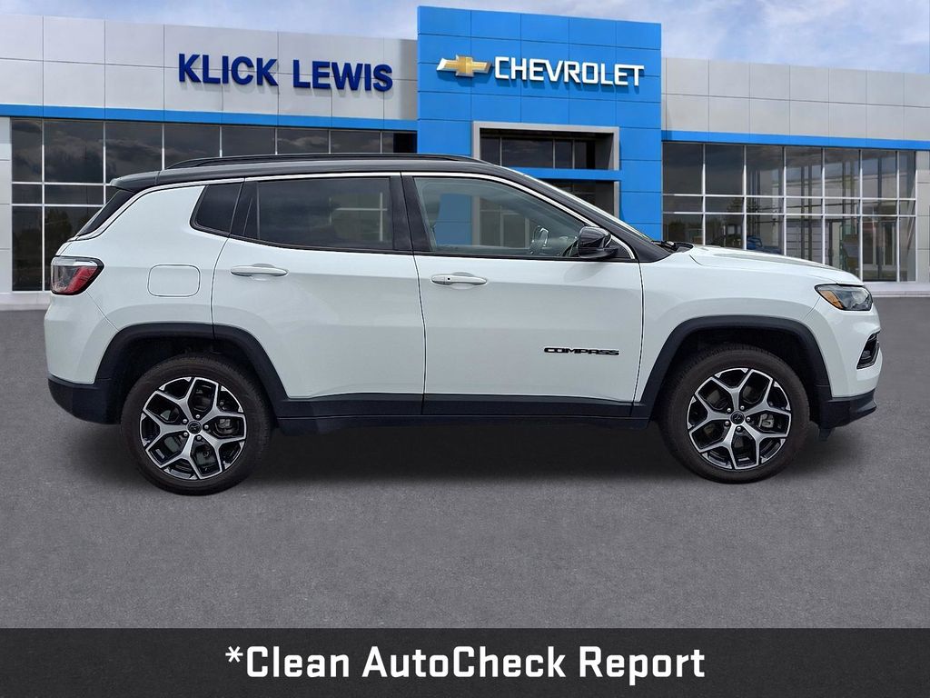 2025 Jeep Compass Limited White at Audi Porsche Sewickley