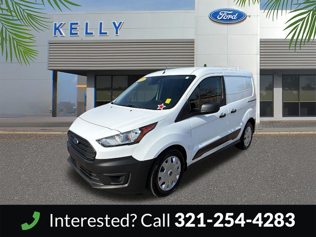 Frozen White 2021 Ford Transit Connect Van Front-Wheel Drive 8-Speed Automatic