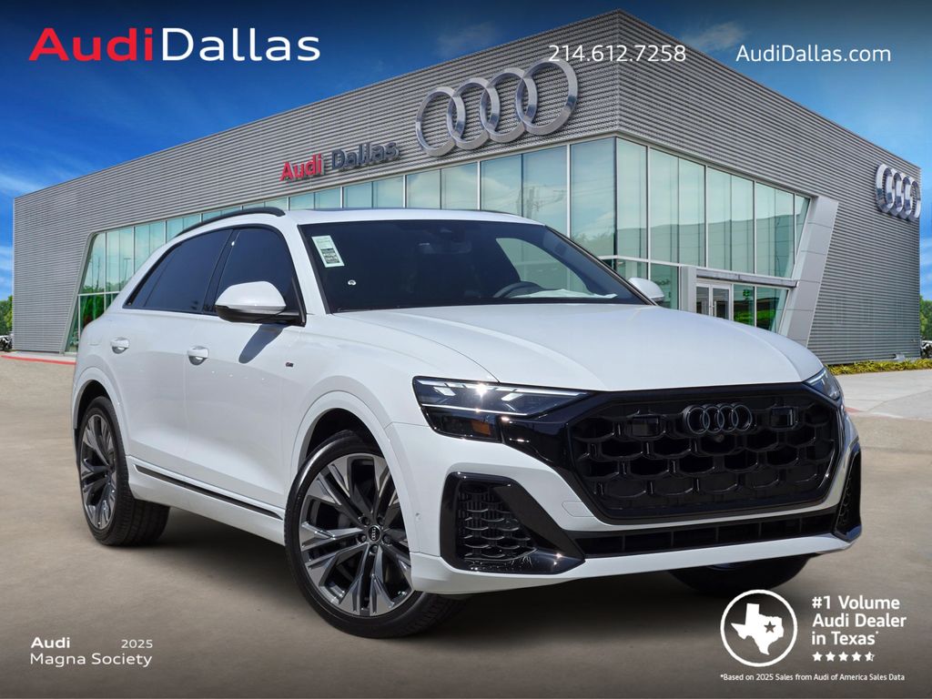Glacier White 2026 Audi Q8 SUV / Crossover All-Wheel Drive 8-Speed Automatic