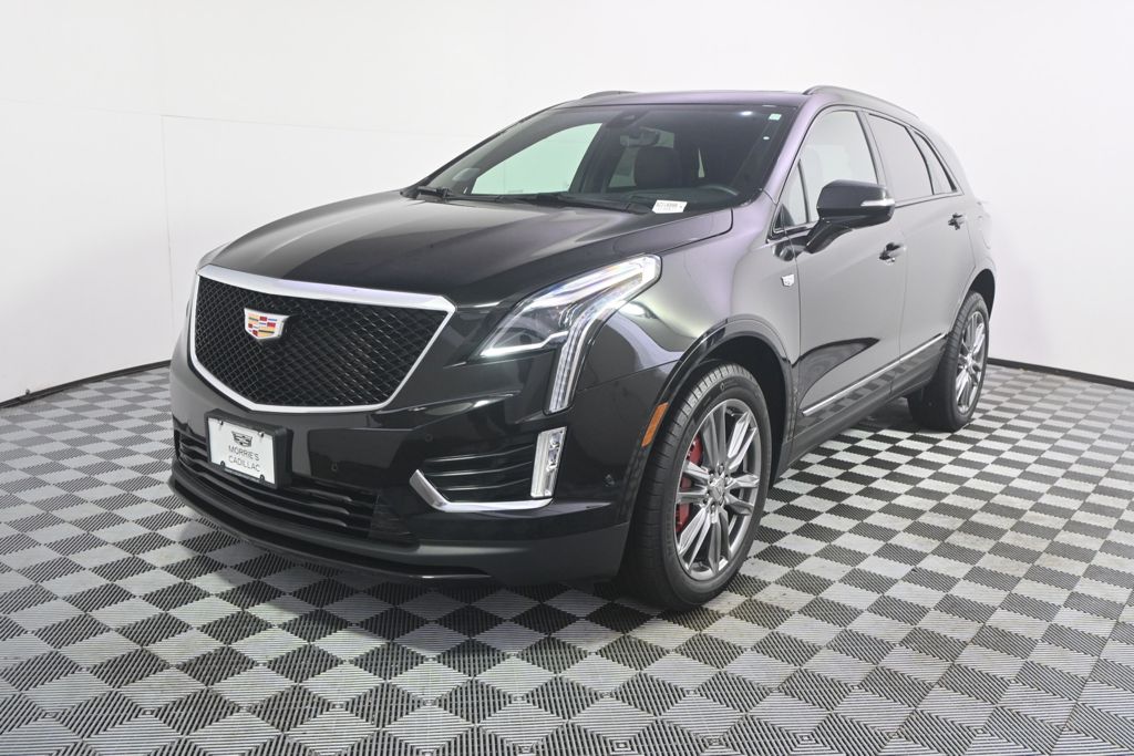 Stellar Black Metallic 2025 Cadillac XT5 SUV / Crossover Four-Wheel Drive 9-Speed Automatic