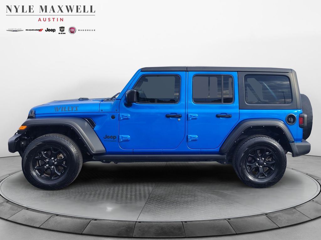 Used Car 2021 Jeep Wrangler  Unlimited Willys For Sale Under $30,000 In Austin, Texas