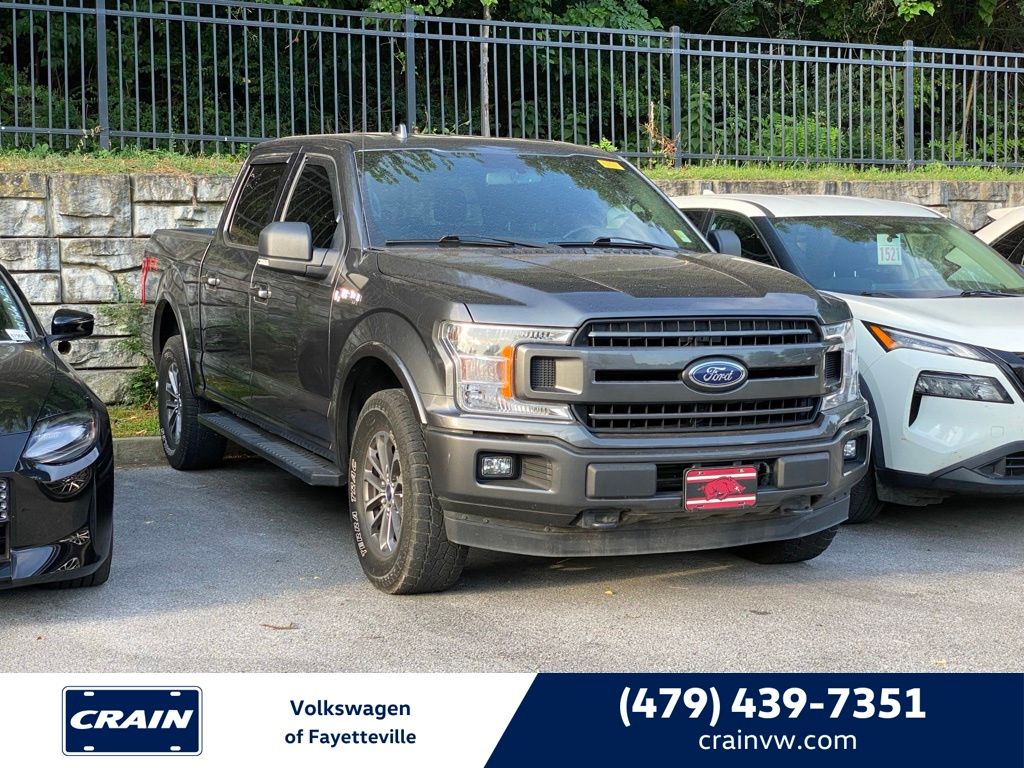 Gray (Magnetic) 2018 Ford F-150 Pickup Truck Four-Wheel Drive Automatic
