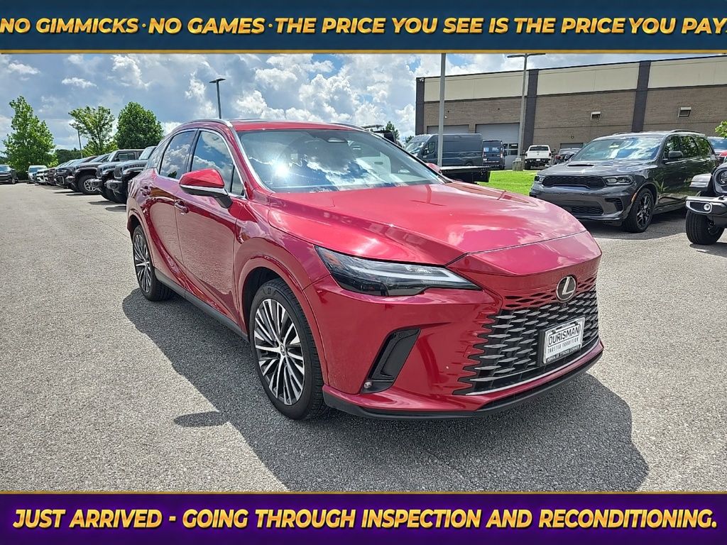 Matador Red Mica 2023 Lexus RX SUV / Crossover Front-Wheel Drive 8-Speed Automatic