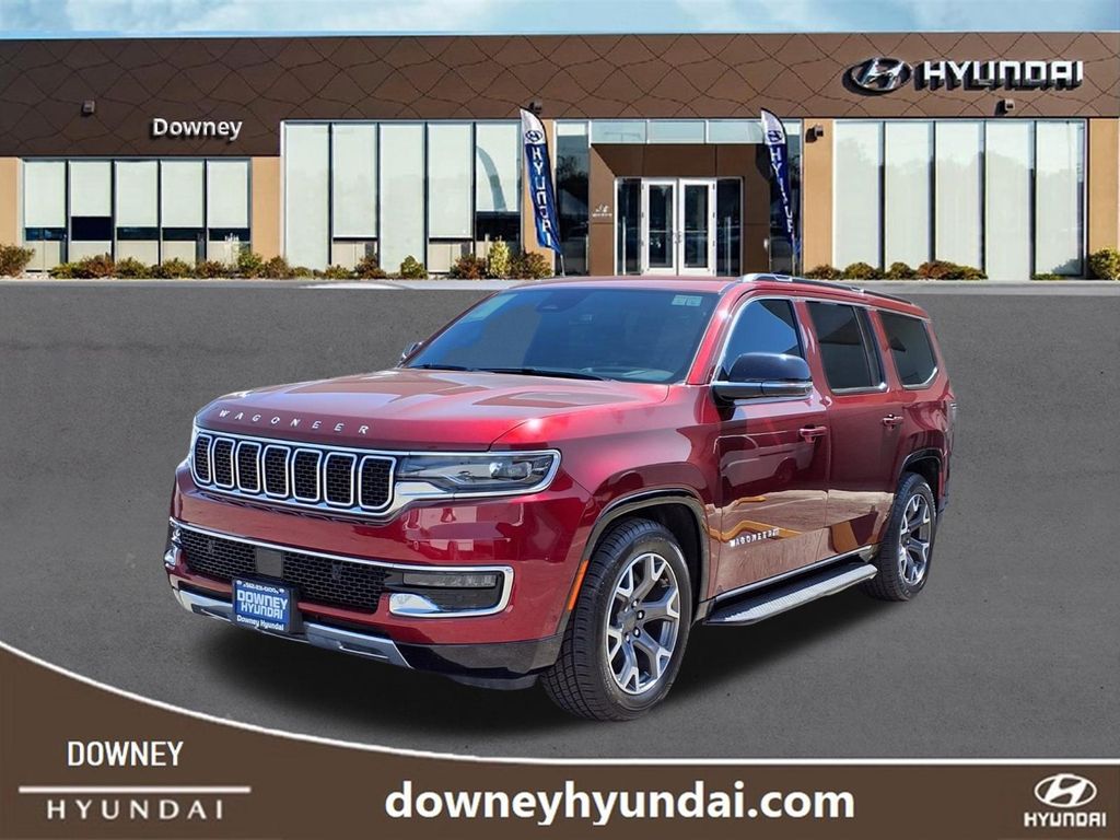 Velvet Red Pearlcoat 2024 Jeep Wagoneer SUV / Crossover Four-Wheel Drive 8-Speed Automatic