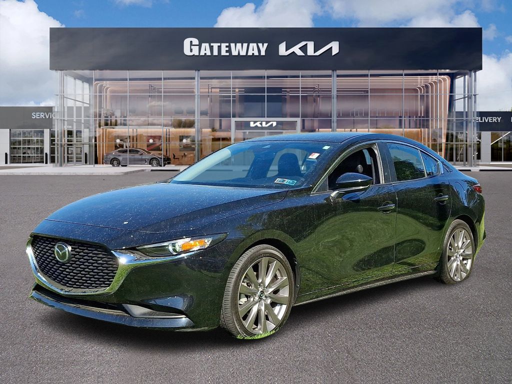 Jet Black Mica 2021 Mazda MAZDA3 Select Sedan FWD Sedan Front-Wheel Drive 6-Speed Automatic