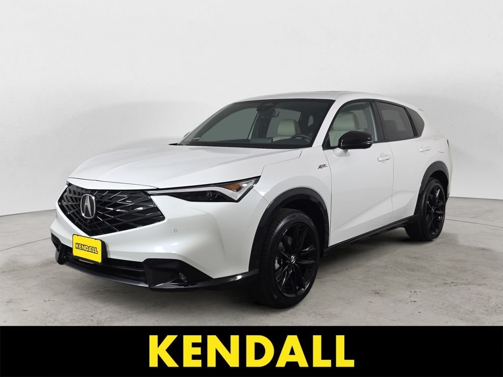 Platinum White Pearl 2025 Acura ADX SH-AWD with A-SPEC and Advance Package SUV / Crossover All-Wheel Drive Continuously Variable Transmission