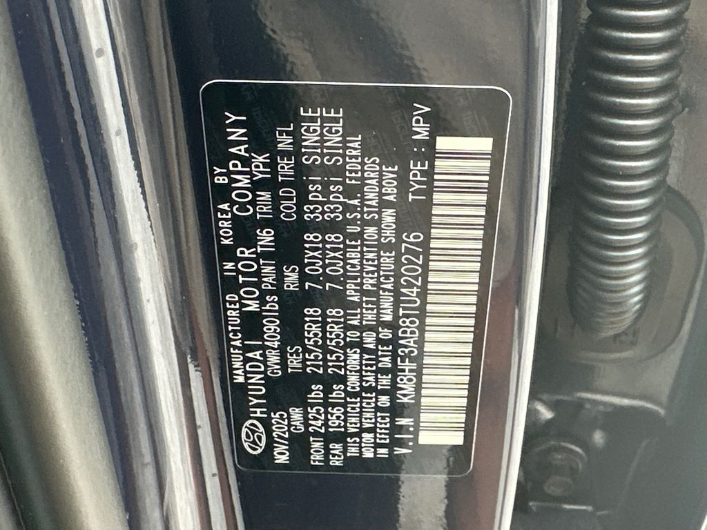New 2026 Blue HYUNDAI SEL Sport image 34