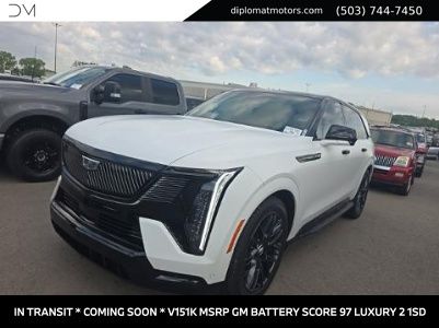 Summit White 2025 Cadillac Escalade IQ SUV / Crossover All-Wheel Drive 1-Speed Automatic