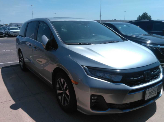 Gray 2025 Honda Odyssey Minivan Front-Wheel Drive Automatic