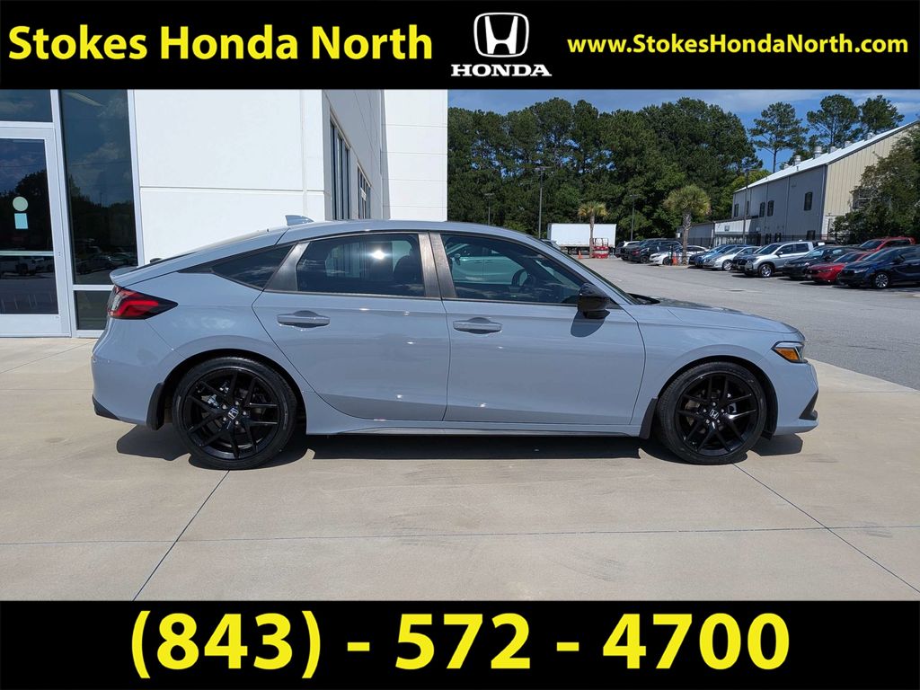 2024 Honda Civic Sport Gray at Stokes Honda North