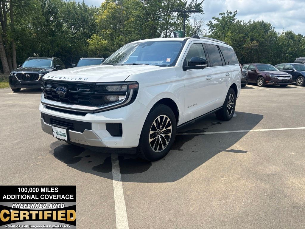 Oxford White 2025 Ford Expedition SUV / Crossover Four-Wheel Drive Automatic