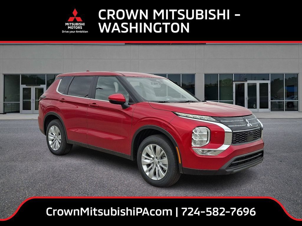 Red Diamond 2026 Mitsubishi Outlander SUV / Crossover Front-Wheel Drive Continuously Variable Transmission