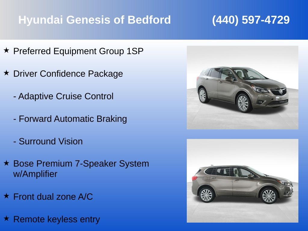 Used 2019 Buick Envision Premium II For Sale in Bedford, OH