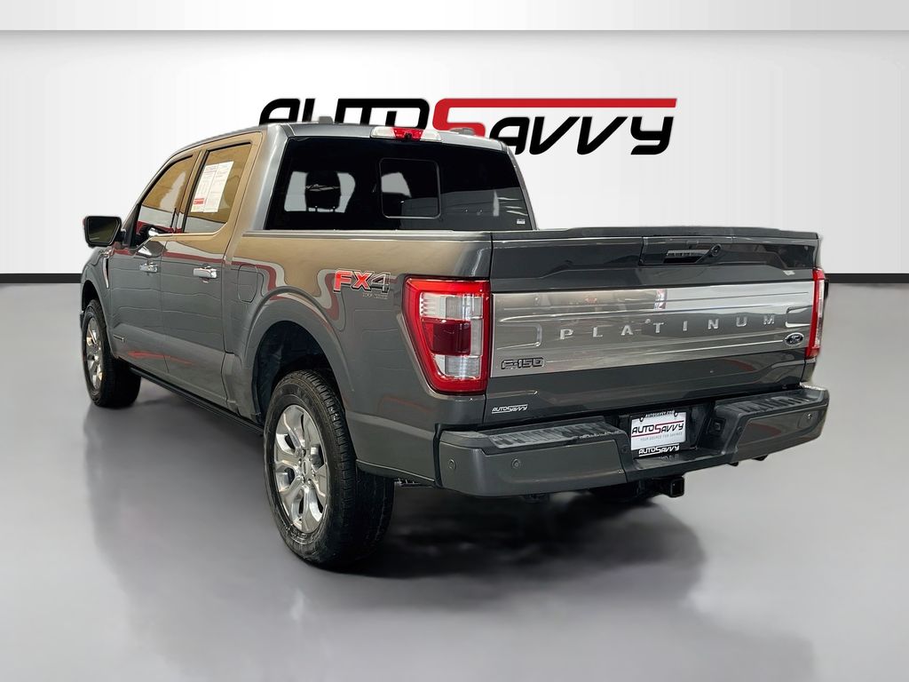Used 2021 Gray Metallic Ford Platinum image 5