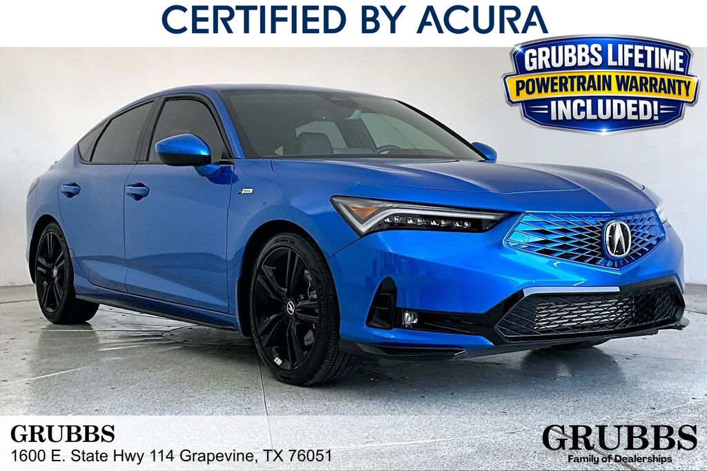 Double Apex Blue Pearl 2026 Acura Integra Hatchback Front-Wheel Drive Continuously Variable Transmission